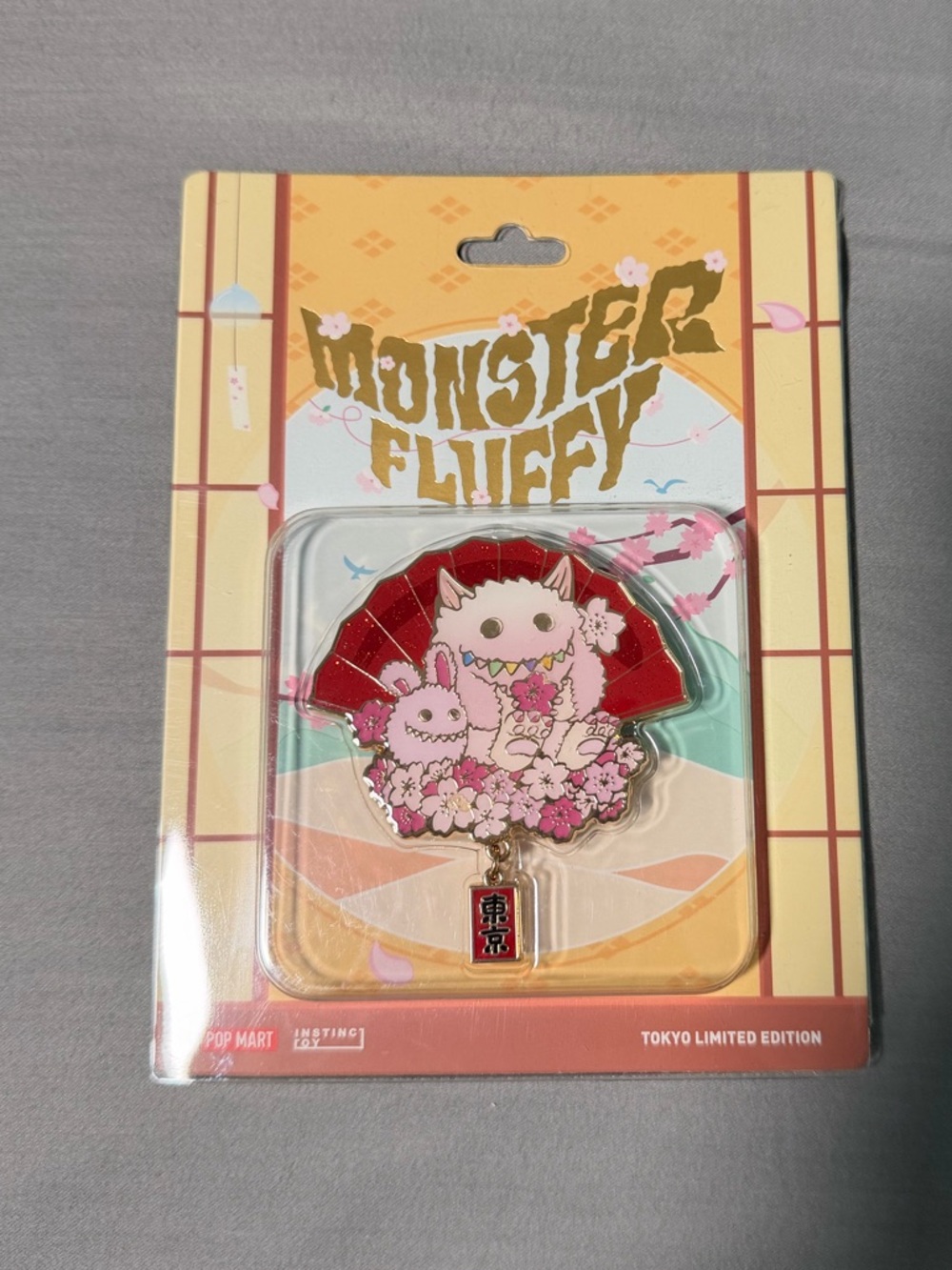 POPMART Monster Fluffy Tokyo Limited Edition magnet
